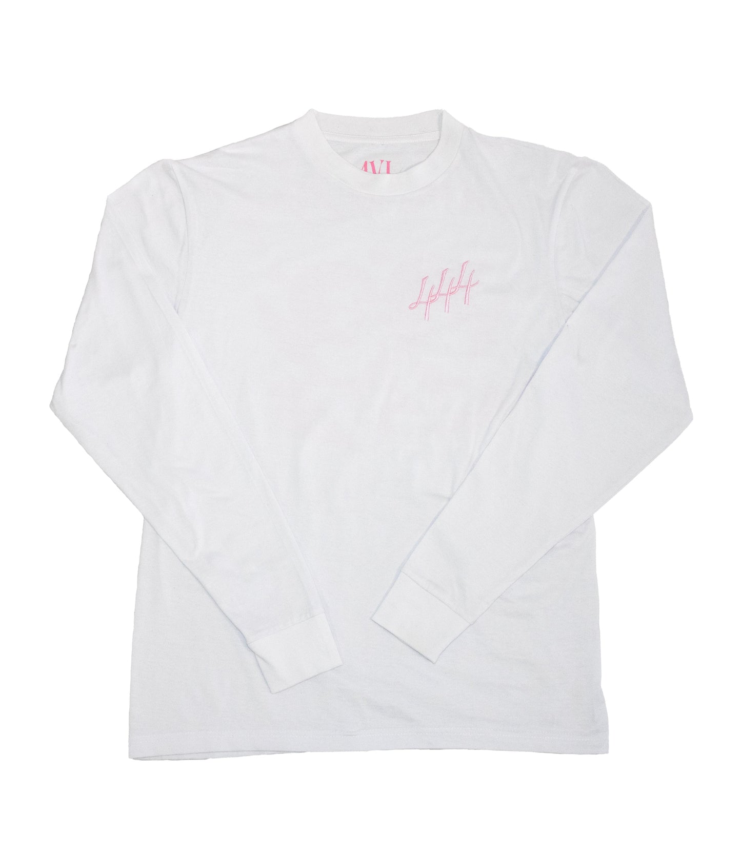 LIT HEARTS WHITE LONG SLEEVE