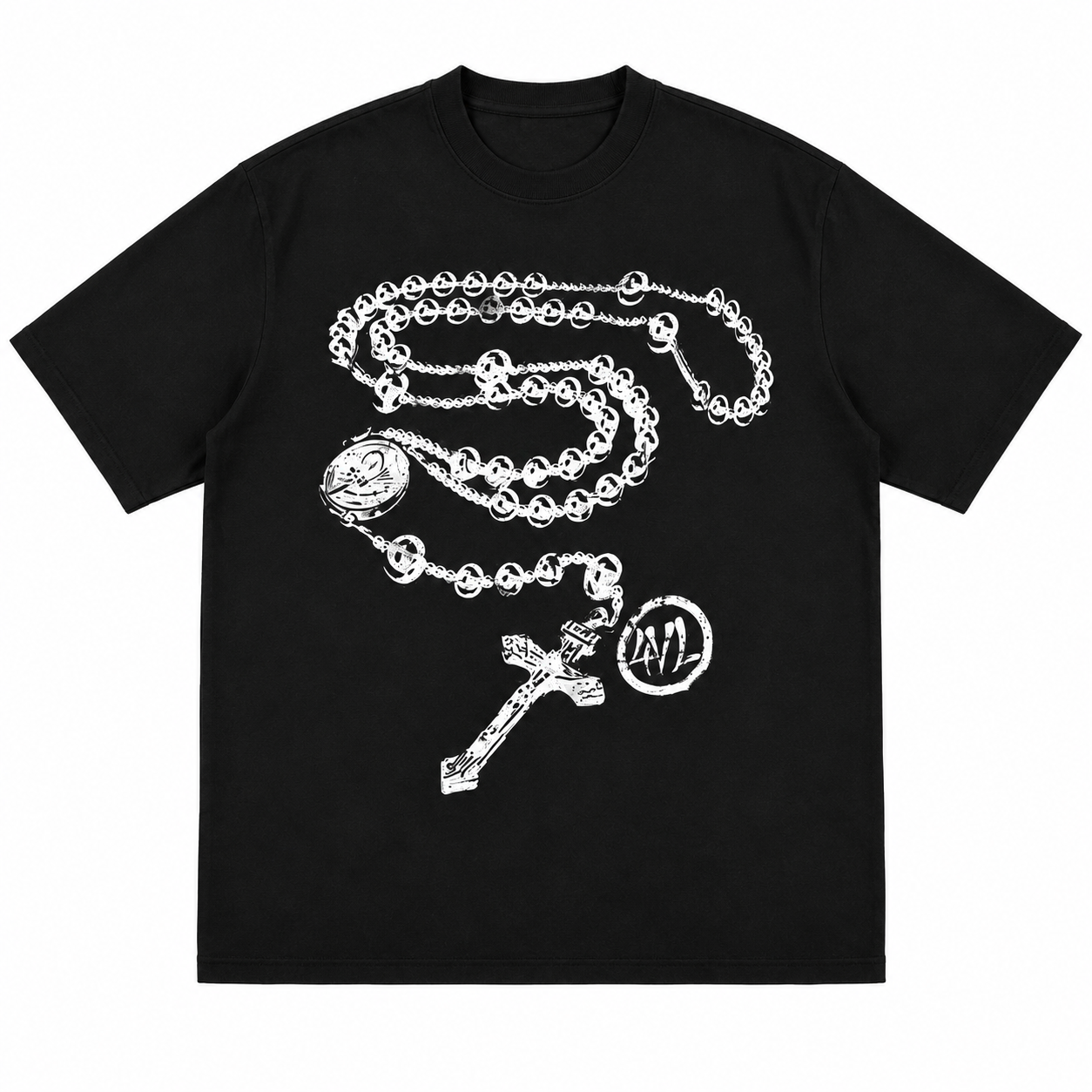 "THE BATTLE IS NOT YOURS" OVERSIZED TEE