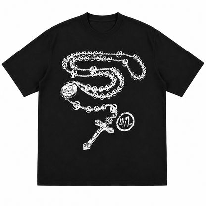 "THE BATTLE IS NOT YOURS" OVERSIZED TEE