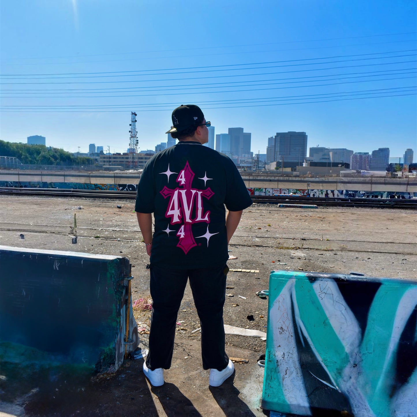 4VL Onyx Oversized Tee